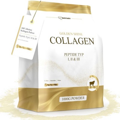 Collagen Pulver 1000g 100% reines Kollagen Hydrolysat Peptide 1   2   3
