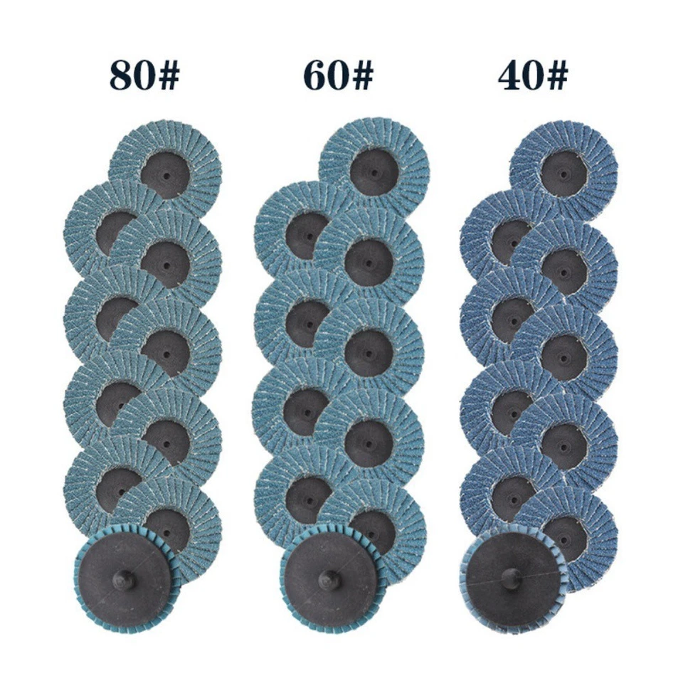 2-Inch Button Small Louver Mini Louver Polishing Pad Nylon Pad Sand Disc Set - Image 4 of 4