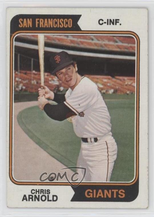 1974 Topps Chris Arnold #432 Baseball Card Vintage MLB