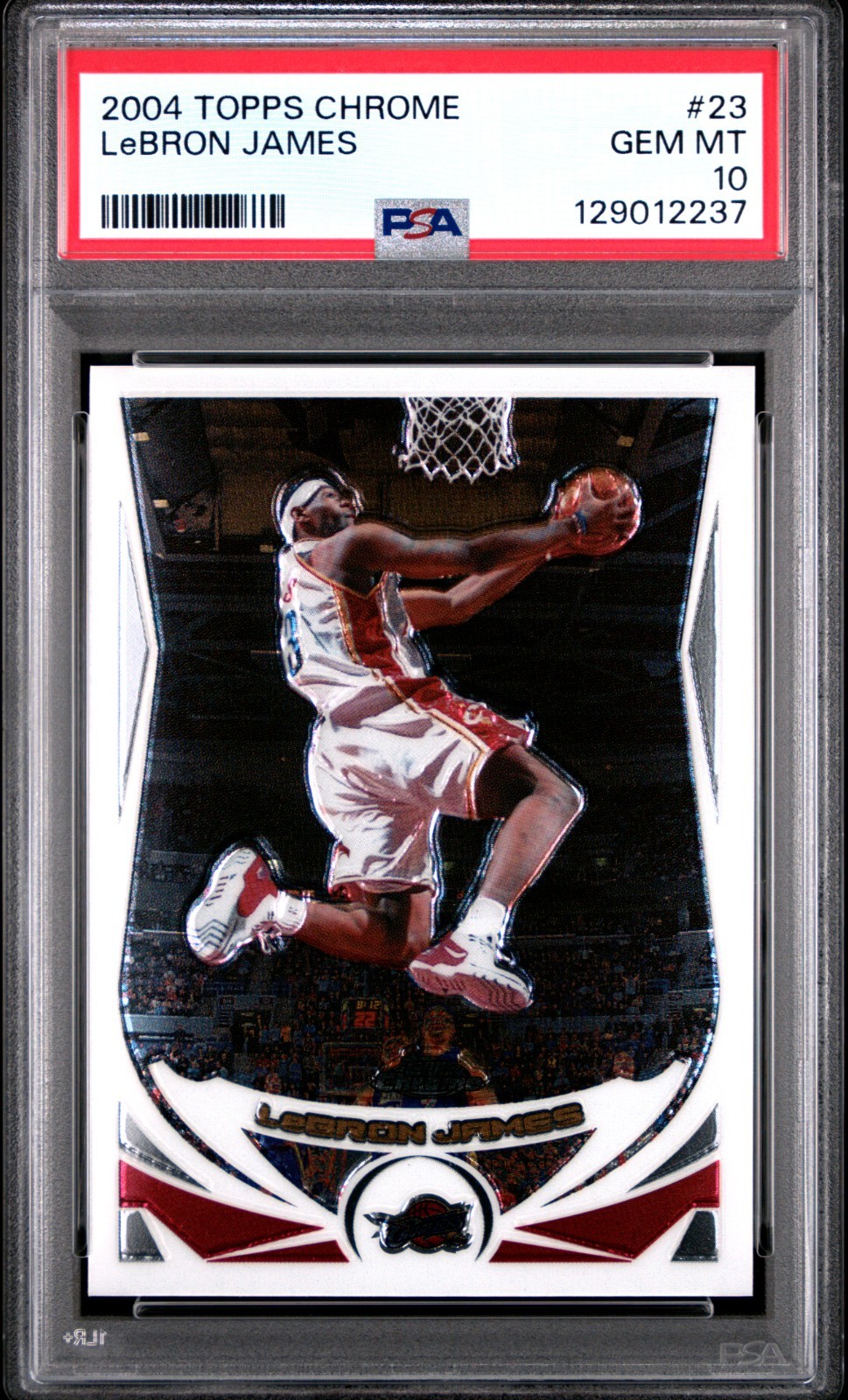 2004-05 Topps Chrome - LeBron James #23 PSA 10 POP 710