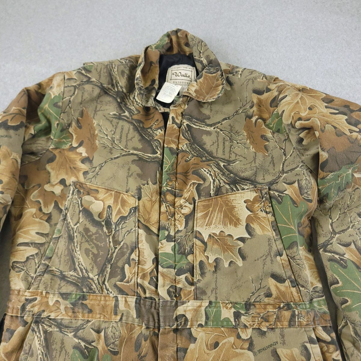 その他 vintage degital camo setup aw Walls Outdoors Coveralls Mens XL Brown Advantage Camo Insulated