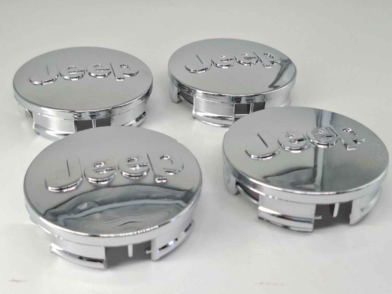 4 TAPPI COPRIMOZZO PER Jeep 63mm esterno BORCHIE CERCHI IN LEGA foto 2