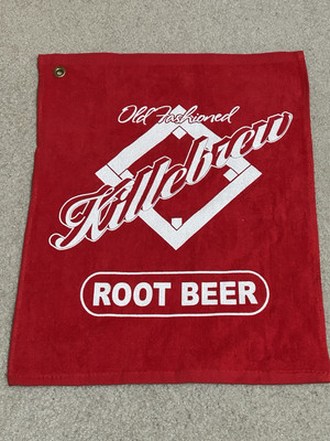 Killebrew Root Beer Golf Towel New 18 x 14 