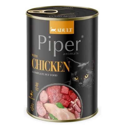 5902921306931 DOLINA NOTECI Piper Animals with chicken - Nassfutter für Katzen -