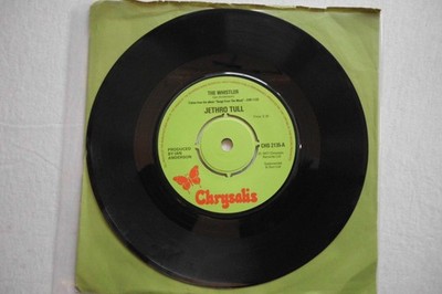 JETHRO TULL THE WHISTLER CHRYSALIS RECORDS UK 7''  VINYL SINGLE RECORD