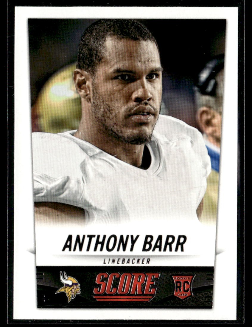 2014 Score #337 Anthony Barr Rookie Card RC