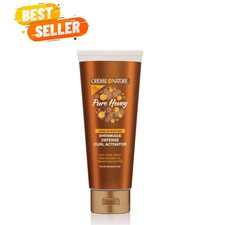 Pure Honey Curl Cream - 10.5 oz for Hydration  Frizz Control in Curly Hair Care