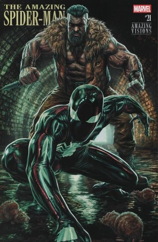 AMAZING SPIDER-MAN #21 LEE BERMEJO AMAZING VISIONS VARIANT VF/NM MARVEL HOHC