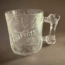 1993 McDonald’s The Flintstones glass mug Made in USA