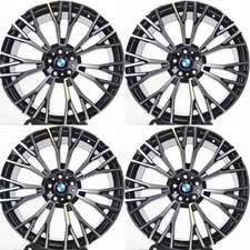 22 Staggered Bmw X5 X6 Xm F15 F16 Wheels Rims Set For 22x9.5 22x10.5 5x120 745m