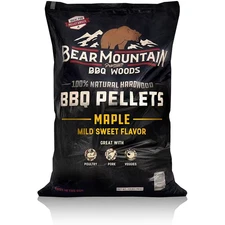 20 Lbs. BBQ 100% Natural Hardwood Maple Sweet Flavor Pellets