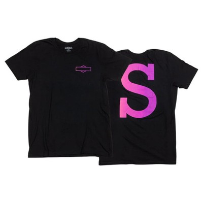 Sunday Big S T Shirt Schwarz