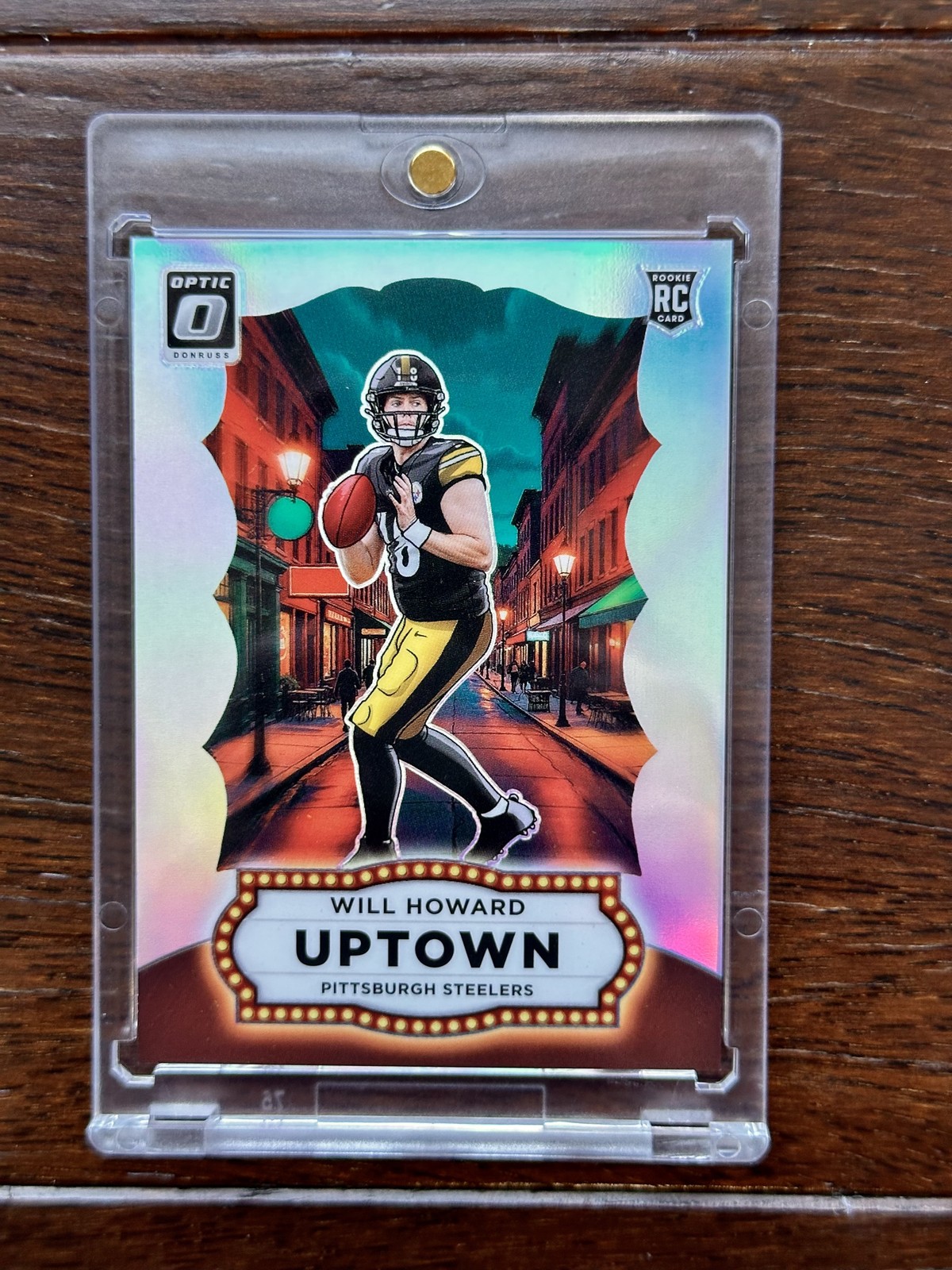 2025 DONRUSS OPTIC #25 WILL HOWARD UPTOWN RC