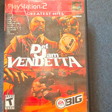 Def Jam Vendetta Greatest Hits PS2 Fighting Game T Teen NTSC-U/C Def Jam
