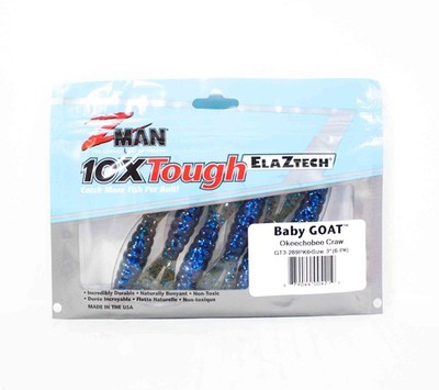 Zman Soft K�der Baby Goat 3 Zoll 6/Pack Okeechobee Craw (4219)
