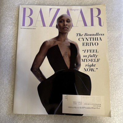 Harper's Bazaar Magazine November 2025 Cynthia Erivo Performance Issue
