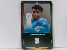 2025 UNO ELITE CORE Wild Flux Foil Sp CHOP ROBINSON #155 MIAMI DOLPHINS