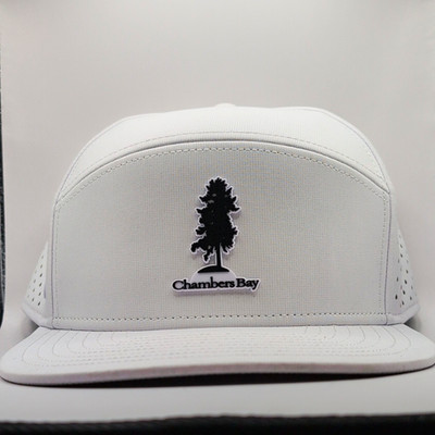 Melin Hydro Trenches Steal White Classic Chambers Bay Golf Hat - NEVER WORN