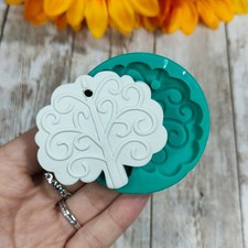 Stampo Albero della vita 6 cm in silicone per creazioni in resina, gesso e cera