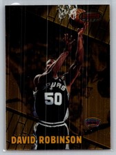 1999-00 Bowman's Best Basketball #84 David Robinson - VG - San Antonio Spurs