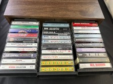 Mixed Lot Of 30 Vintage Cassette Tapes 70's, 80's, 90's Country in box
