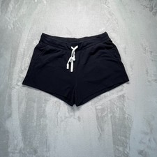Old Navy Sweat Shorts Women M Black High Rise...