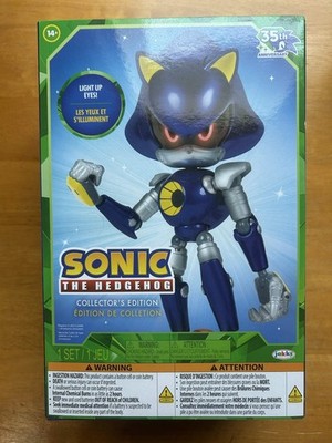 RARE Metal Sonic 6'' Collectors Edition Sonic the Hedgehog Jakks Pacific IN HAND