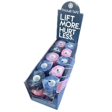 Weightlifting House Weightlifting Thumb Tape: Athletic Grip Tape for Extra Adhes