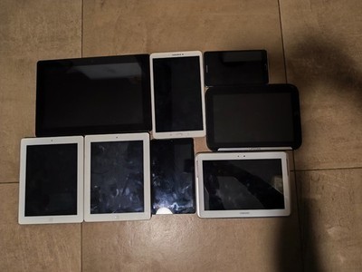 8x Tablets Konvolut-Apple iPad Samsung Galaxy Tab Medion Archos-Defekt/Ersatztei