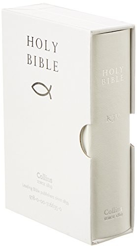 Holy Bible : King James Version (Kjv) White Leather Pocket Gift Edition For Weddings, Christenings And Christian Gifts Collins Uk - Image 12