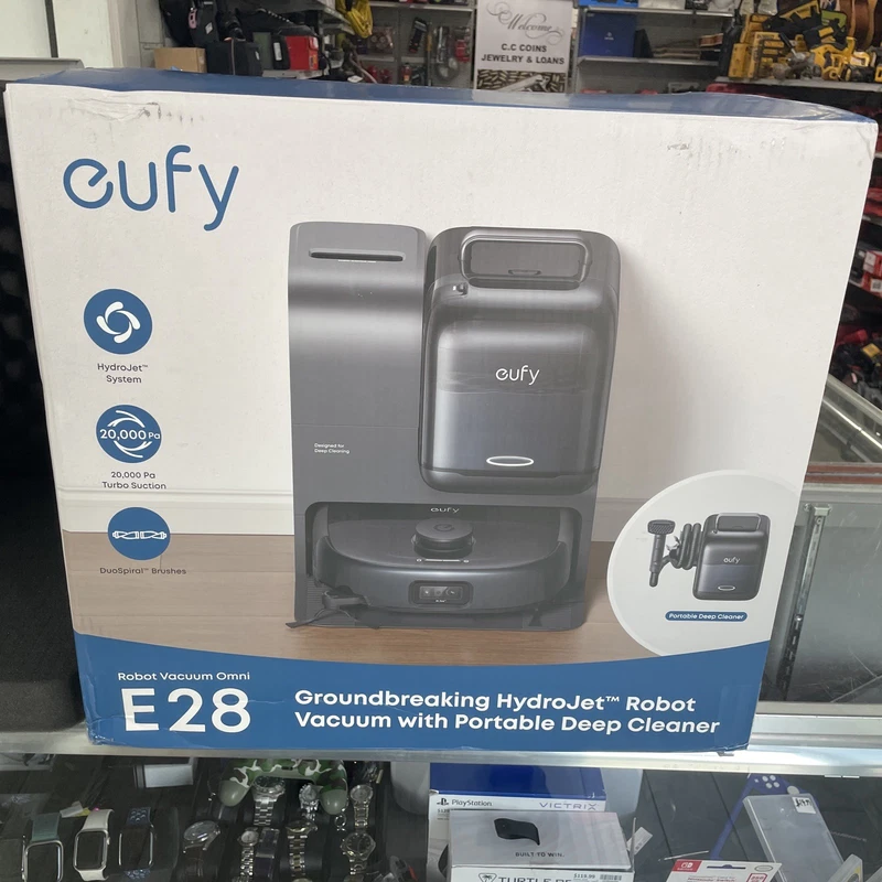 Eufy Omni E28 Robot Vacuum Mop Deep Cleaner