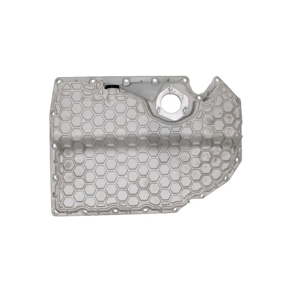 For Volkswagen Beetle 2018 2019 Engine Oil Pan | Aluminum | Black | 6 L Capacity - Image 2 of 4