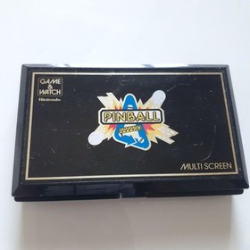 Nintendo Pinball, batteries (2) plus Game & Watch, operation confirmed