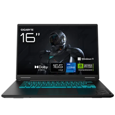 Laptop GIGABYTE GAMING A16 CMHI2DE894SH - 16" FHD+ 165 Hz Display, Intel Core i7