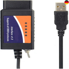 ELM 327 USB OBDII Scanner MS-CAN HS-CAN ELMconfig