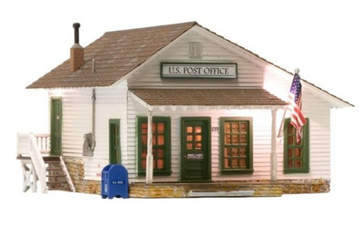 #ad #ad Woodland Scenics N Scale Built amp; Ready Letters Parcels amp; Post Building BR4953 $50.99