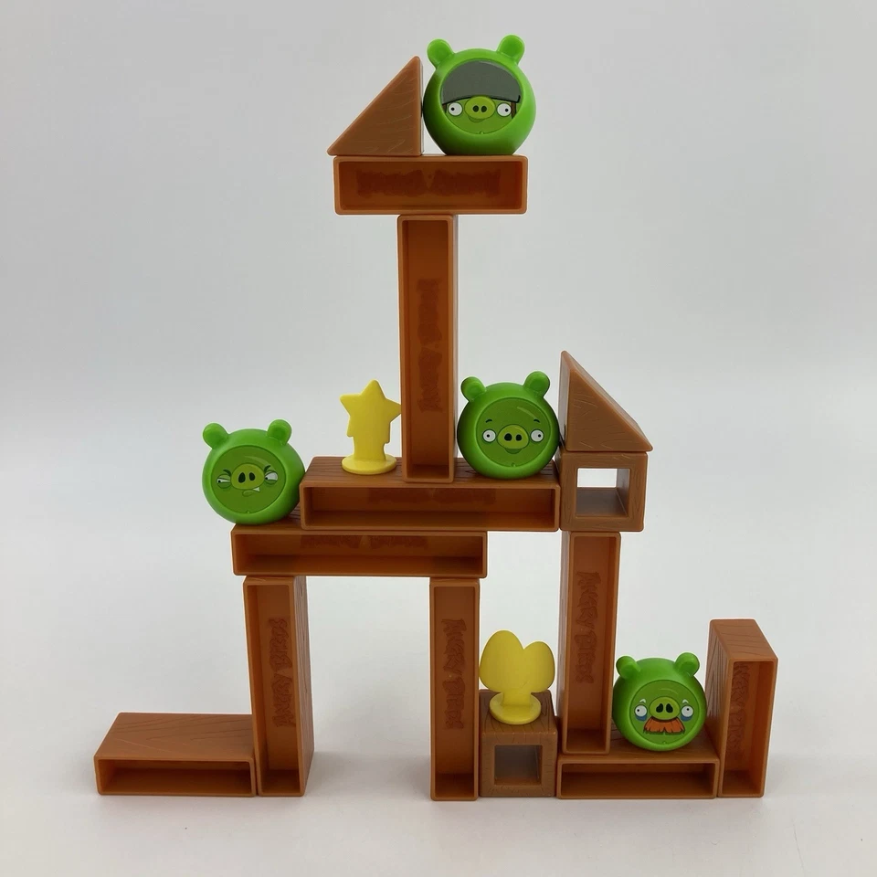 Angry Birds Knock on Wood Game - 2010 Mattel - 100% Complete - Image 4 of 4