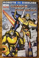 TRANSFORMERS ROBOTS IN DISGUISE ONGOING 1 RARE 2ND PRINT VARIANT IDW 2012
