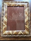 Vintage Bamboo and Rattan Picture Frame 5 x 7