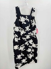 Pre-Owned Talbots Navy Size 8 Knee Length Sleeveless Dress