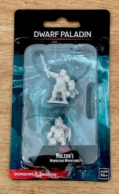 Dwarf Paladin Wizkids D&D Nolzur s Marvelous Miniatures Brand New!