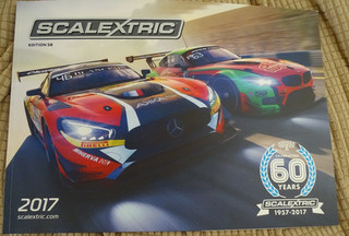 SCALEXTRIC CATALOGUE EDITION 58 2017 60 Years of Scalextric 68 page A4 VGC