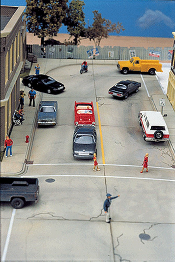 Walthers - Cornerstone Series(R) Street System - Concrete - Complete Set HO