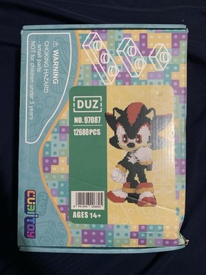 Cubi Toy Shadow the Hedgehog No. 97087 - 12680 Pieces