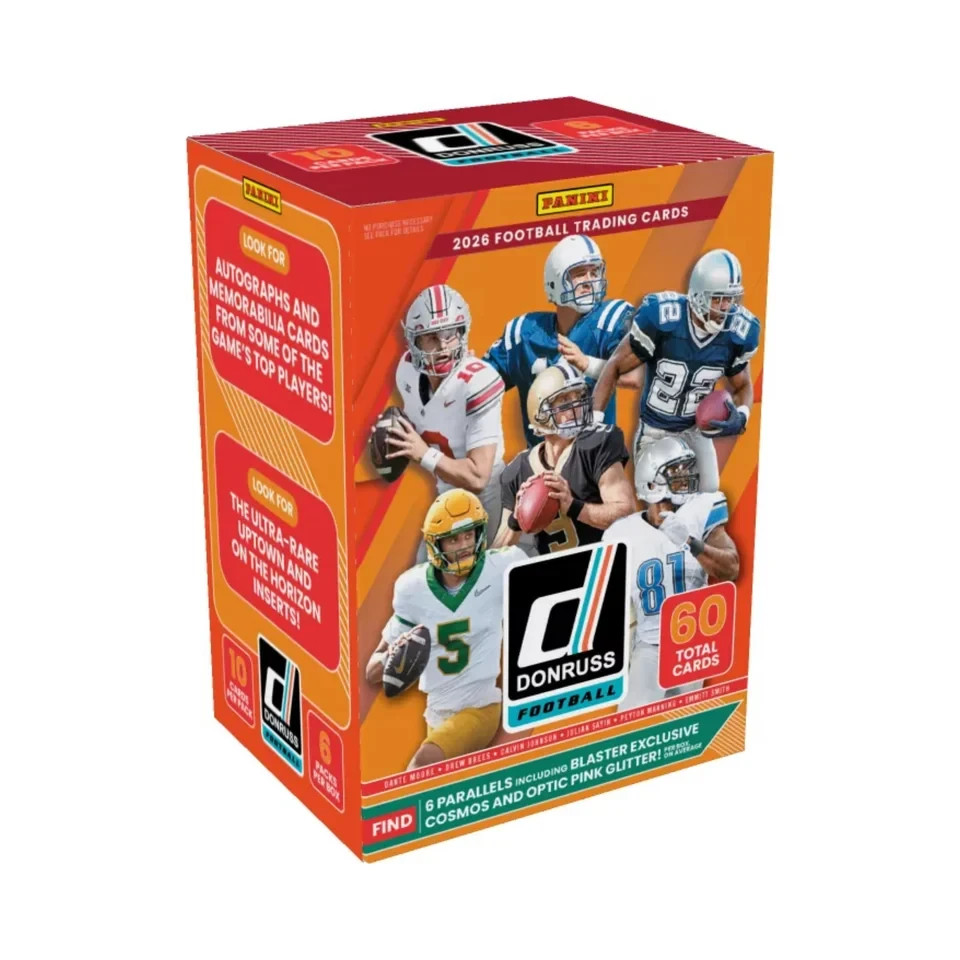 2026 Panini Donruss Football Blaster Box Brand New PreSale QTY