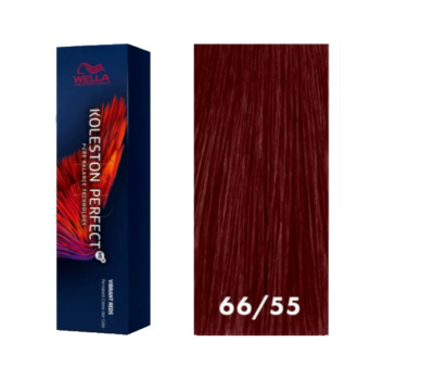 Wella Koleston Perfect Me Permanent Hair Color - 66/55 Intense Dark Blonde/Red-V