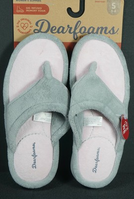 Dearfoams Women's Flip-Flop Slipper 39161691383 | eBay