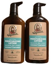 2-Pack Dr. Squatch COCONUT CASTAWAY Moisturizing Hand  Body Lotion New 