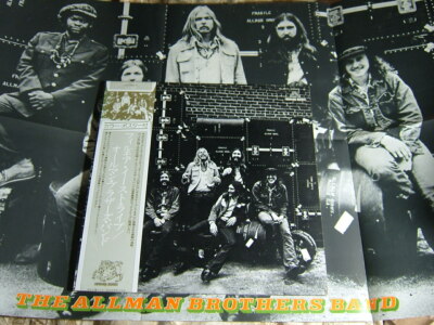 THE ALLMAN BROTHERS AT FILMORE EAST / WITH POSTER COMPLETE ot