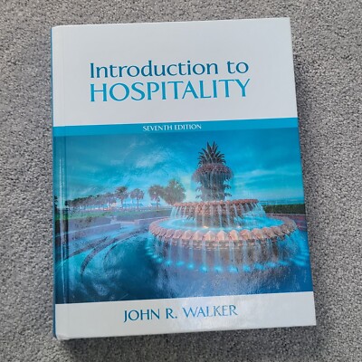 Introduction to Hospitality by John Walker (2016, Hardcover)